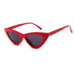 Girl - lentes de sol UV400 Cateye chicos Rojo